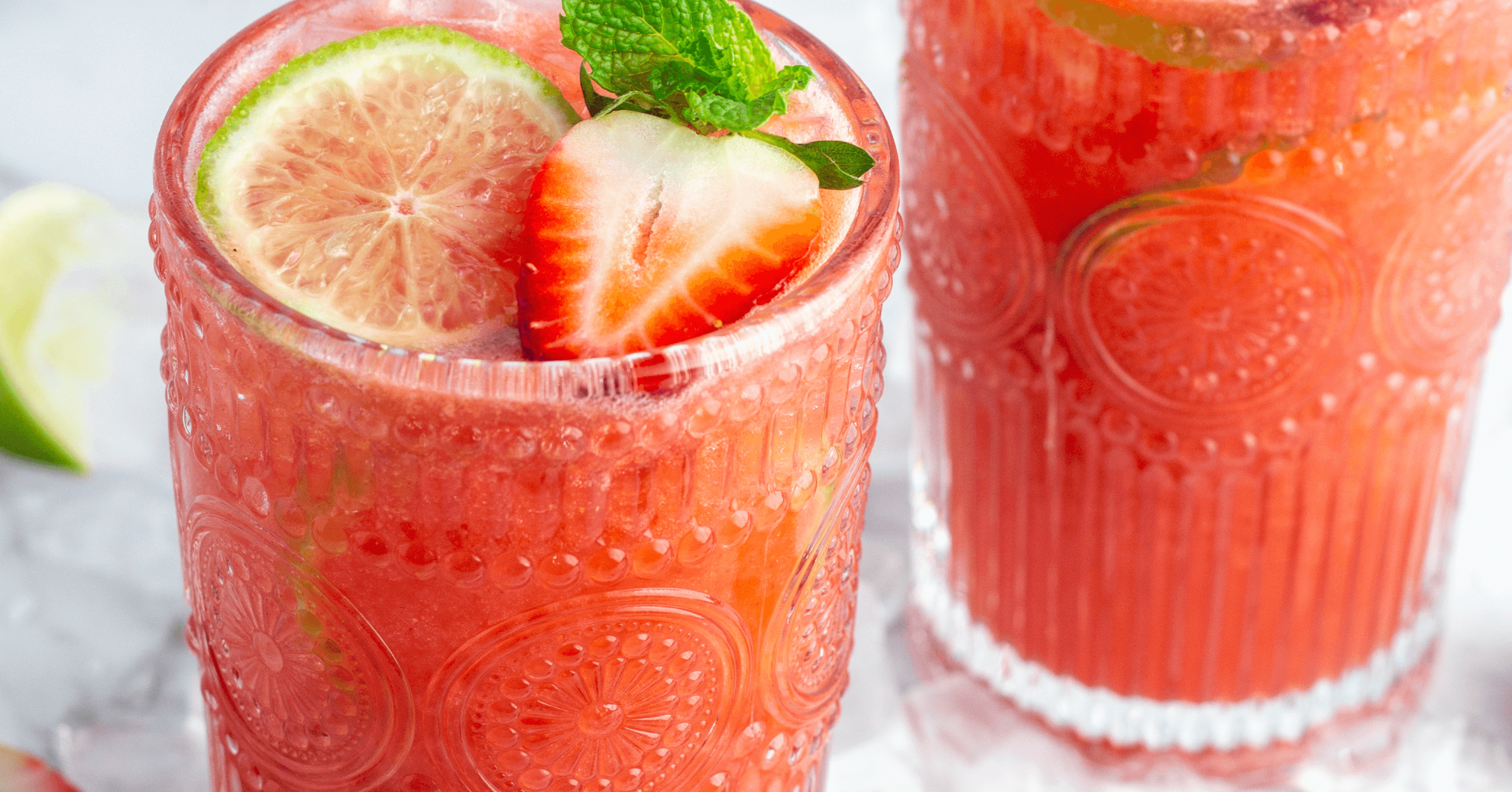 Low-Carb Strawberry Agua Fresca Recipe | myfoodbook